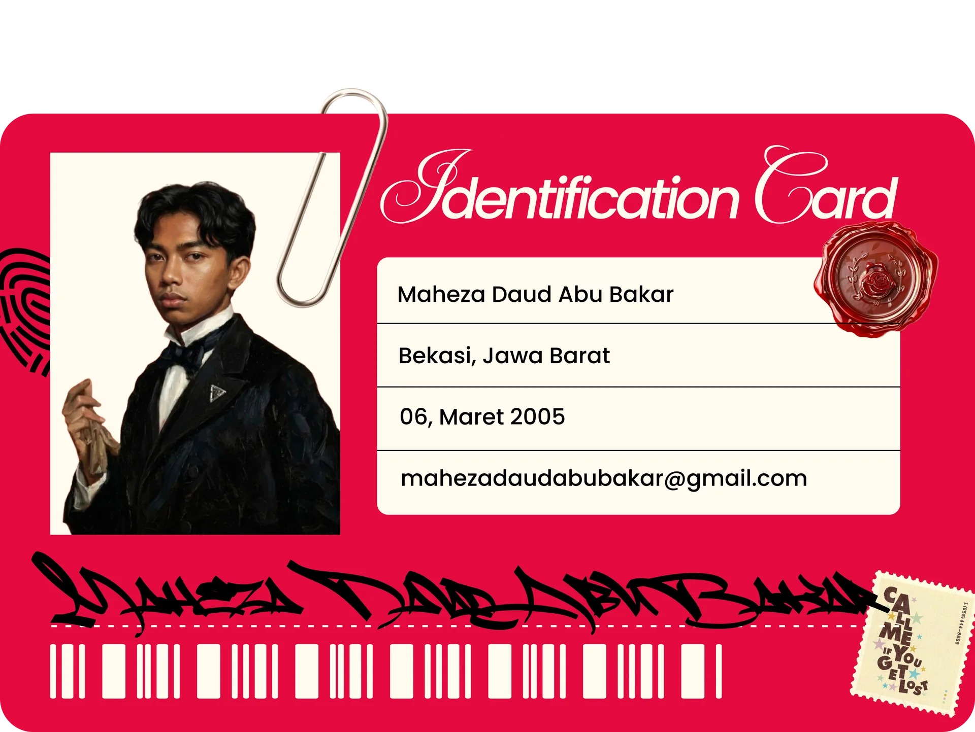 ID Card Davinci